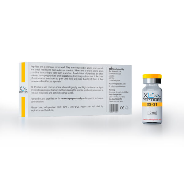 SS-31 peptide packaging reverse – product information and labelling