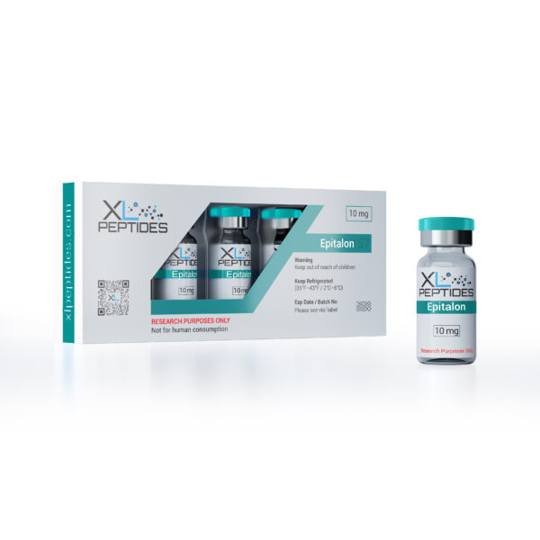 Epitalon 10mg with box packaging – for scientific research