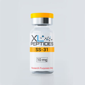 SS-31 10mg research peptide vial in lyophilised form