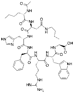 PT-141 molecular structure XL Peptides