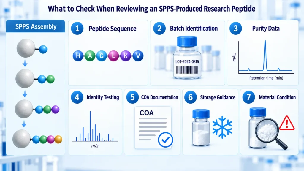 Reviewing an SPPS-produced Research Peptide